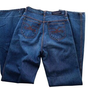 26x34 True Vintage Women's Jeans 1980's Boho Hippy Douglas Jeans High-Waisted